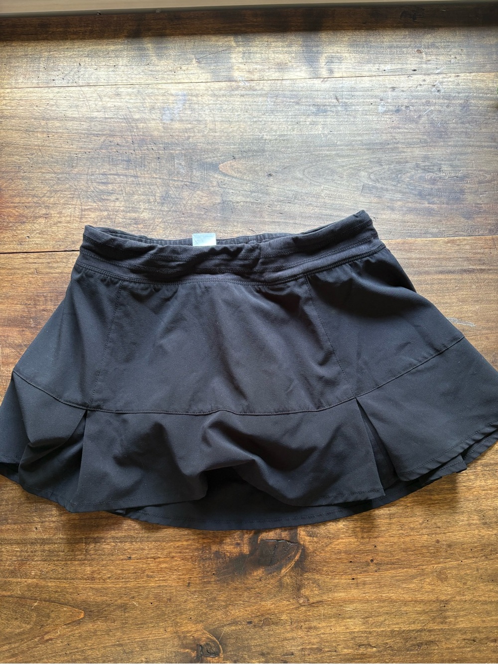 Tasc Black Women's Athletic Skort - Flared Active Skirt